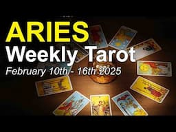 ARIES "MANIFESTING WHAT YOU NEED & PROTECTING WHAT MATTERS" Weekly Tarot Reading February 10-16 2025