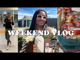 Weekend Vlog | Massage, Attending a Baby Shower, Grocery Shopping