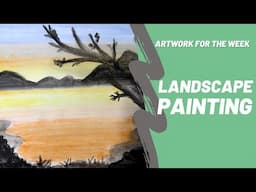 LANDSCAPE PAINTING | Foreground, Middle Ground, and Background