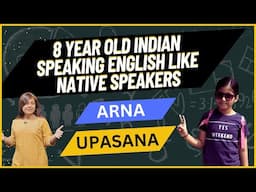 This 8-year-old Speaks English Better Than Native Speakers | Meet @BritishAccentWithAarna | Upasana Sharma