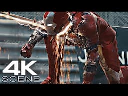 Iron Man Vs Ivan Vanko  (2010) 4K Fight Scene | Iron Man 2 Movie Clip