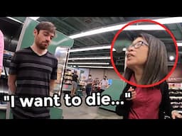 White Guy Embarrasses Himself Speaking Japanese in Supermarket