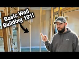 How to Build a Basic 2x4 Wall