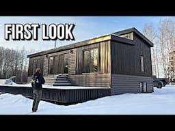 I Found an 882 Square Foot Steel Frame PREFAB HOME Designed for full time Living!