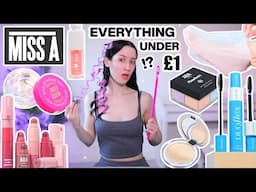 I Only Used The CHEAPEST Beauty Products For 24 Hours... *SHOP MISS A Makeup, Skincare + More*