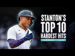 Giancarlo Stanton's Ten HARDEST Hits of 2024 | NEW YORK YANKEES