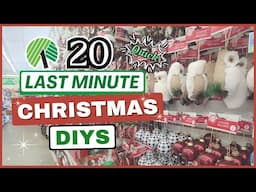 20 Brilliant Christmas DIYS You Can Make In No Time🌲Dollar Tree Hacks