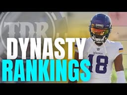 Dynasty Rankings 2025: Positional Breakdown (Including the 2025 class!) | Dynasty Football 2025