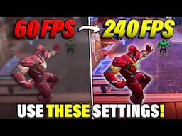 BEST PC Settings for Marvel Rivals! (Optimize FPS & Visibility)