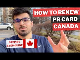 How to Renew Canada Permanent Resident Card Online | Renew PR Card 2025 | Canada immigration