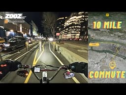 Full NYC Commute Experience: 10 Miles of Bike Lanes on the Zooz | eBike POV