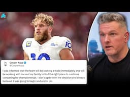 Cooper Kupp Announces Rams Are Trading Him This Offseason... | Pat McAfee Show