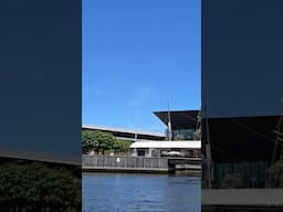 Great views of Melbourne from our boat ride today on the Yarra River