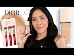 New Dior Forever Hydra Nude Foundation Review and Wear test | BK Beauty Complexion Trio