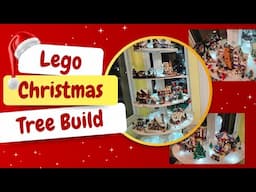 The Lego Winter Village Wooden Christmas Tree Build