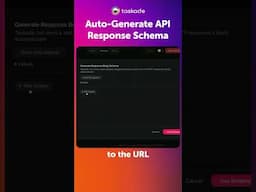 Auto-Generate API Response Schema in Seconds