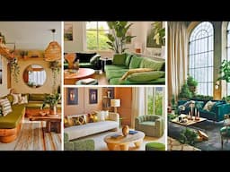 Calm Green and Beige Living Room Decor Ideas for a Serene Home