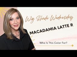 WIG Shade Wednesday | MACADAMIA LATTE R | Belle Tress | Side By Side Indoor & Outdoor Lighting!