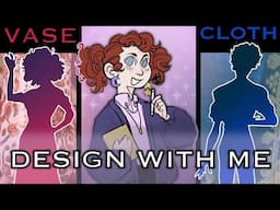 THRIFT STORE CHARACTER DESIGN CHALLENGE | Design with Me!