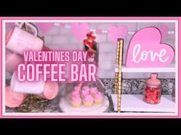 Decorate with Me | Valentine’s Day Coffee Bar 2025 💕