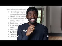 2025 RUNNING TIPS - my running rules to have your best run year