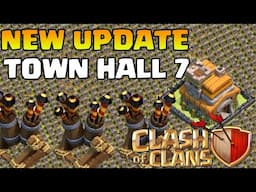 Clash Of Clans - "NEW UPDATE!" TH7 WAR BASE WITH 3 AIR DEFENSES! | CoC BEST TOWN HALL 7 DEFENSE!