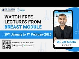 Learn Breast Cancer Staging from Dr. Jai Arora | NEET PG 2025 | DBMCI ONE