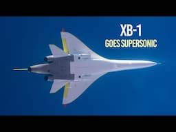 Boom's XB-1 goes supersonic