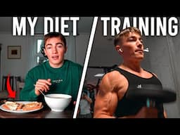 My Daily Routine For Building Muscle (Training, Diet, Supplements & More)