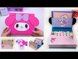 DIY Sanrio Crafts // Melody cute folder organizer for your markers