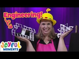 When you build a structure with cards, that's Engineering! | JOYful Moments