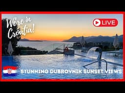 🔴 LIVE | Stunning Sunset Views from Dubrovnik, Croatia 🇭🇷🌅