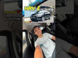 Nyaman pake HRV E MATIC 2016 | Ali Rahman #shorts