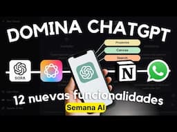 Domina CHAGPT y los ultimos lanzamientos de ChatGPT 2025: De Principiante a Experto