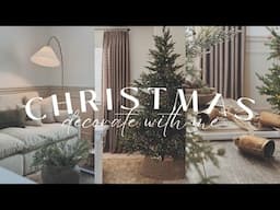 Christmas Decorate With Me 2024 || Christmas Living Room Refresh