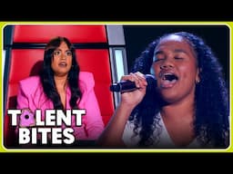 Coach JESSICA MAUBOY'S niece makes an unexpected appearence on The Voice