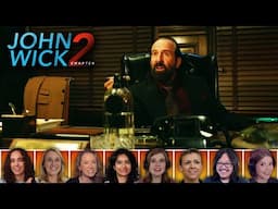 Reactors Reactions to ABRAM TARASOV "WITH A F*CKING PENCIL!" | John Wick: Chapter 2 (2017)