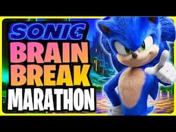 Sonic the Hedgehog Brain Break Marathon 🌭 Just Dance 🌭 Brain Breaks for Kids 🌭 Danny Go Noodle