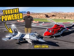 I Found Giant Turbine Powered RC Aircraft Capable of 300mph!