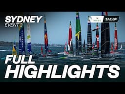 Full Highlights // KPMG Australia Sail Grand Prix | Sydney