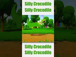 Silly Crocodile Kids Shorts - Favorite Color