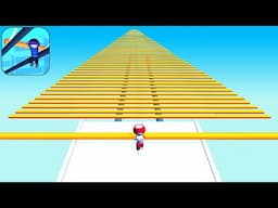 New Satisfying Mobile Game Roof Rails Top Gameplay Android,iOS Walkthrough All Levels Big Update