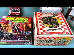 Mars Attacks Miniatures Game, Ninja Turtles Miniatures Game, Dust Tactics Aircraft and More