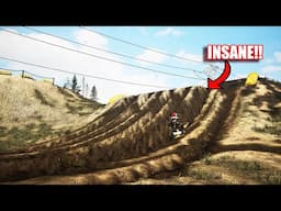 MAX ERODE IN 100 DEGREE WEATHER CREATED THE DEEPEST RUTS YET!? (MXBIKES)