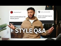 Mens Fashion EXPERT Answers Your Questions