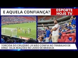 VÍDEO CRONICA: A REAÇÃO DA TORCIDA NO DESEMPENHO CRUZEIRO NA DERROTA  DO ATHLETIC É SINAL DE ALERTA