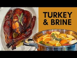 THANKSGIVING TURKEY + BRINE | Thanksgiving Turkey Recipe | ຕຸລະກີ | ไก่งวง| gà tây | qaib ntxhw