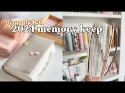 Year-End Journal With Me | COMPLETE Flip-thru of my 2024 Memory Keep | Charmaine Dulak