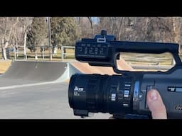 Sony PD170 Skatepark Testing Live Hangout