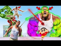 FRANKLIN  Find New MAGICAL POWER with SHINCHAN in GTA 5 ! GRAND THEFT AUTO V